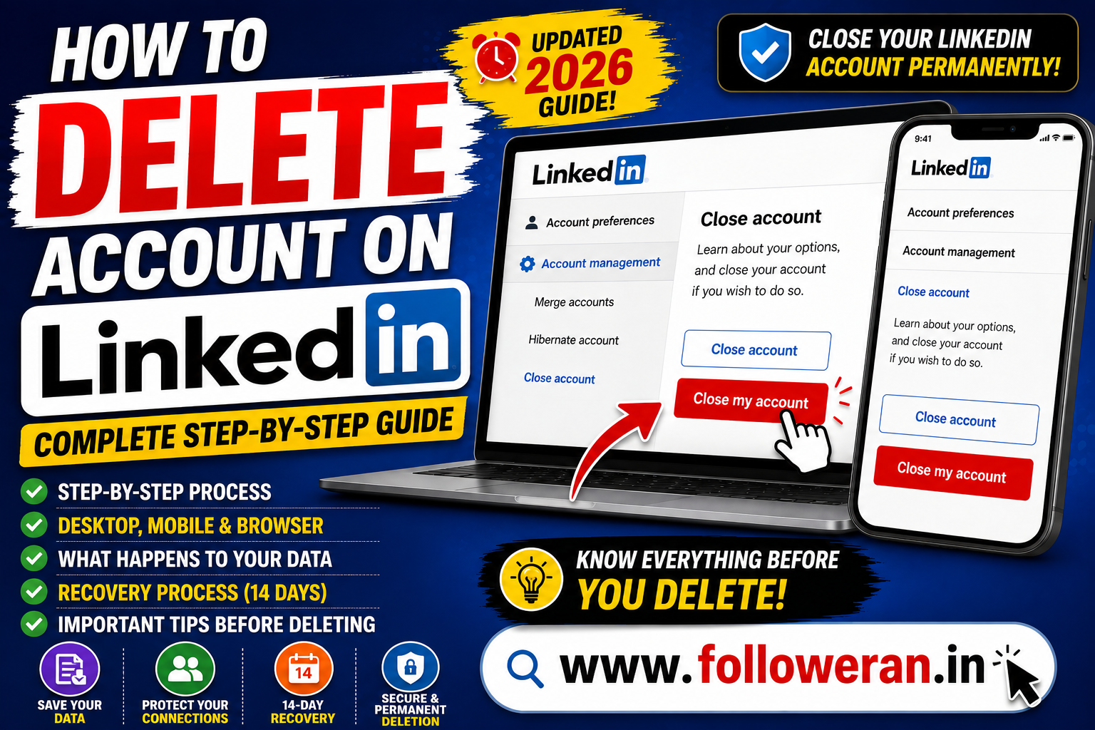 How to Delete Account on LinkedIn: Complete Step-by-Step Guide