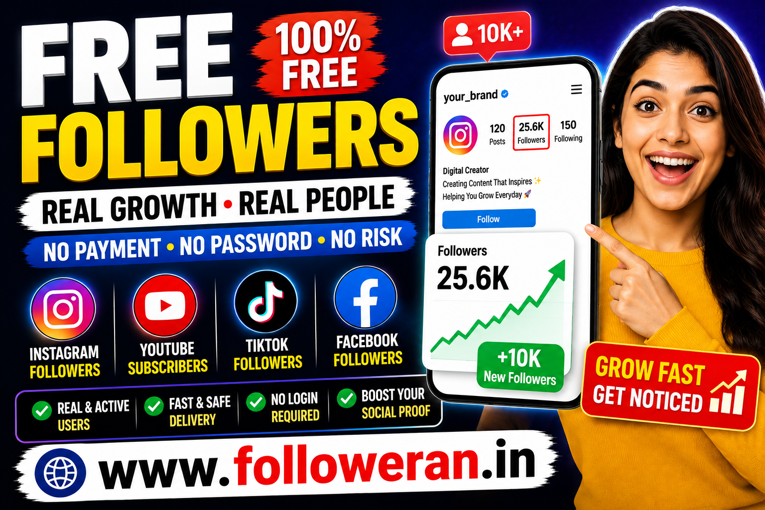 Free Followers: How to Get Real Social Media Followers