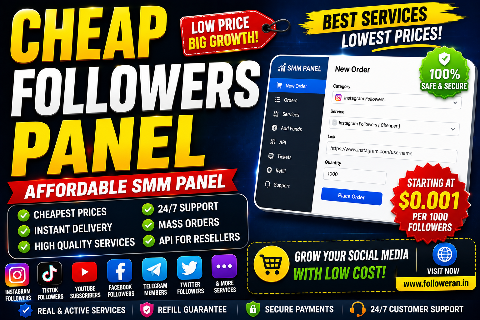 Cheap Followers Panel: How to Choose an Affordable SMM Panel