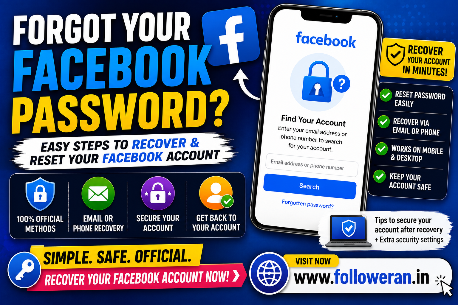 Forgot Your Facebook Password: How to Recover Your Account