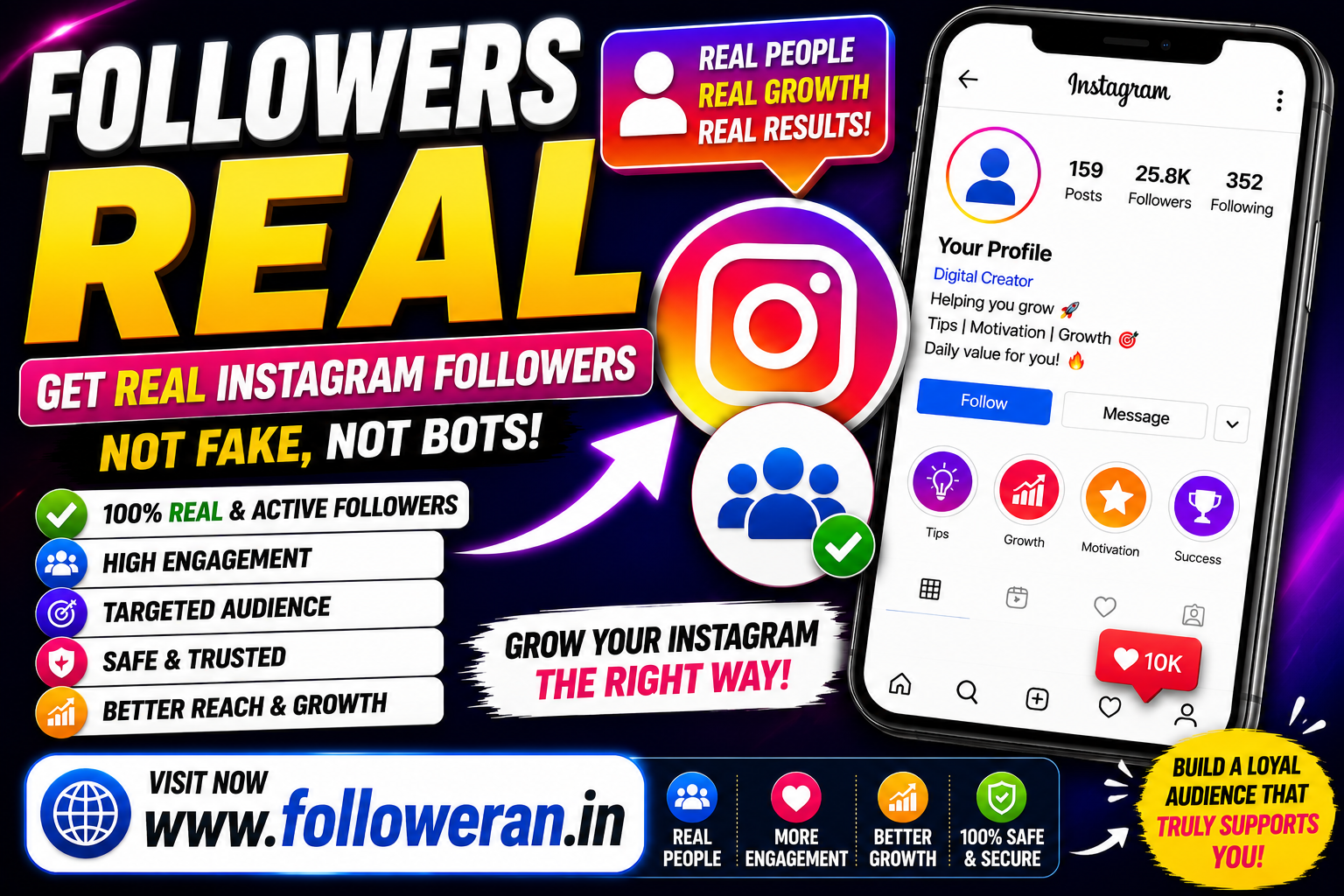 Followers Real: How to Get Real Instagram Followers That Actually Engage