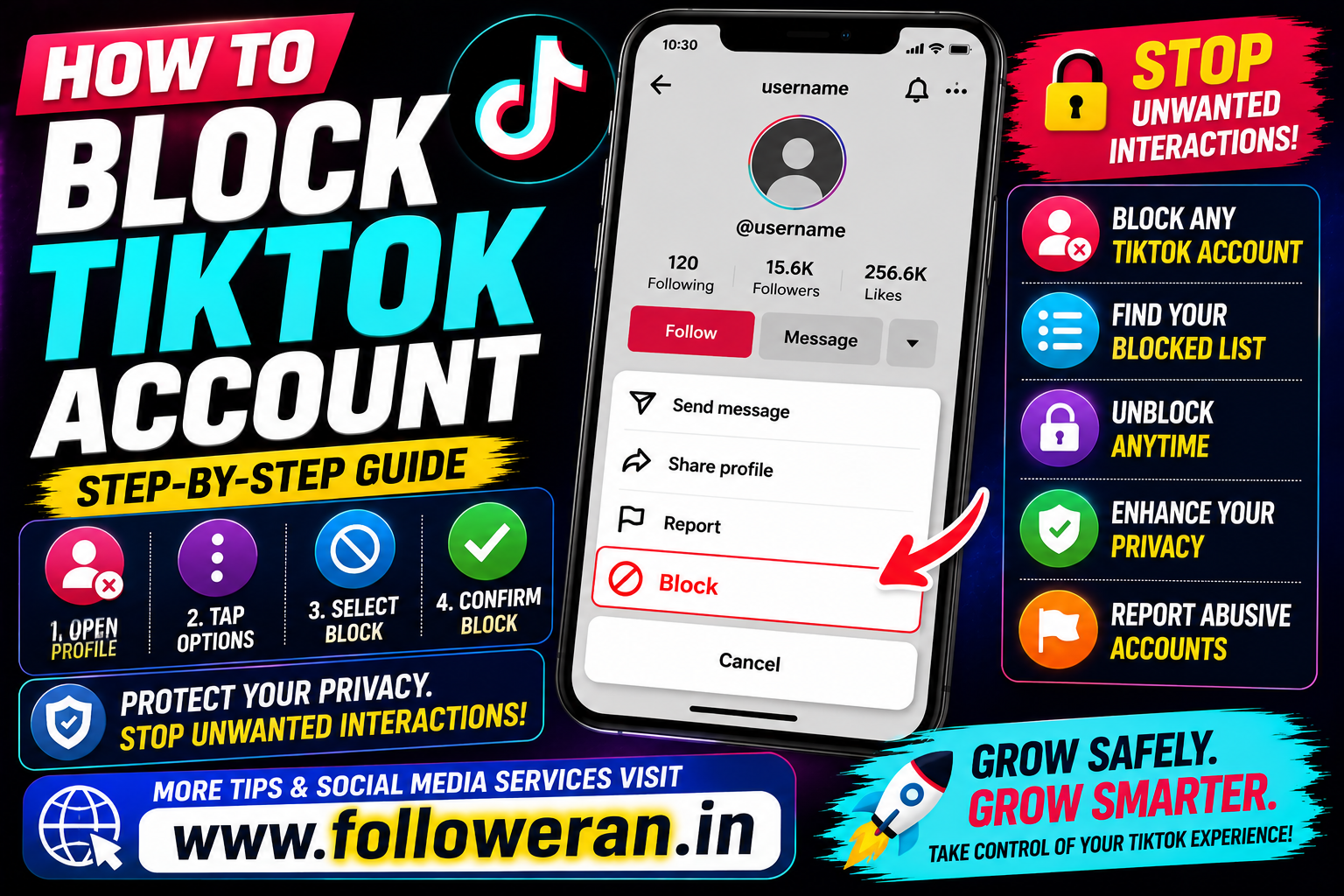 How to Block TikTok Account: Step-by-Step Guide
