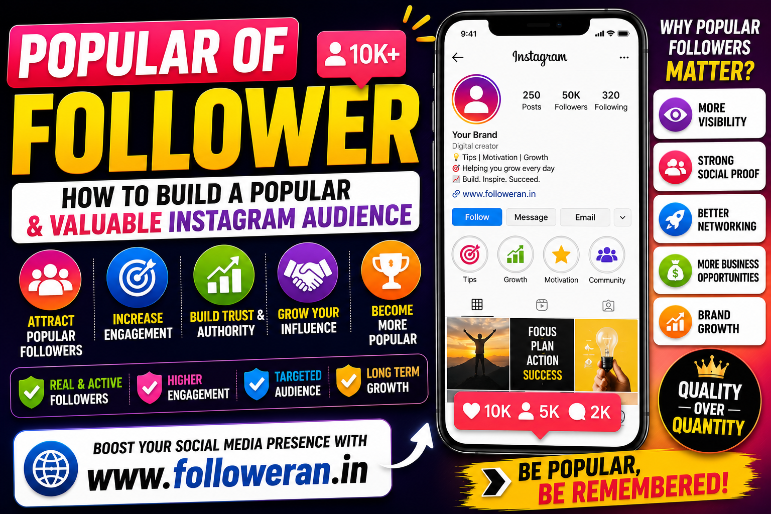 Popular of Follower: How to Build a Popular Instagram Audience That Matters
