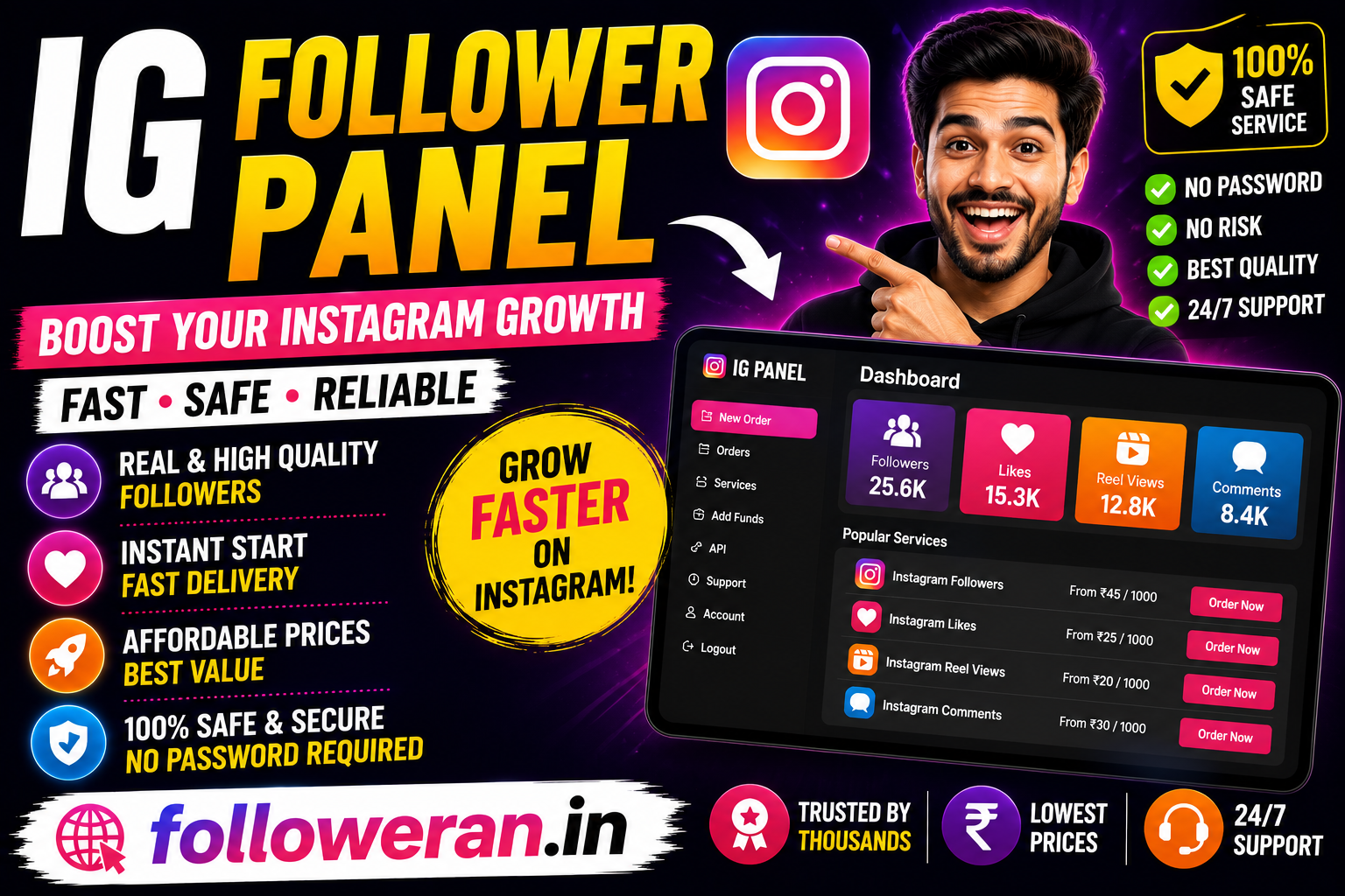 IG Follower Panel: Complete Guide to Instagram Follower Services
