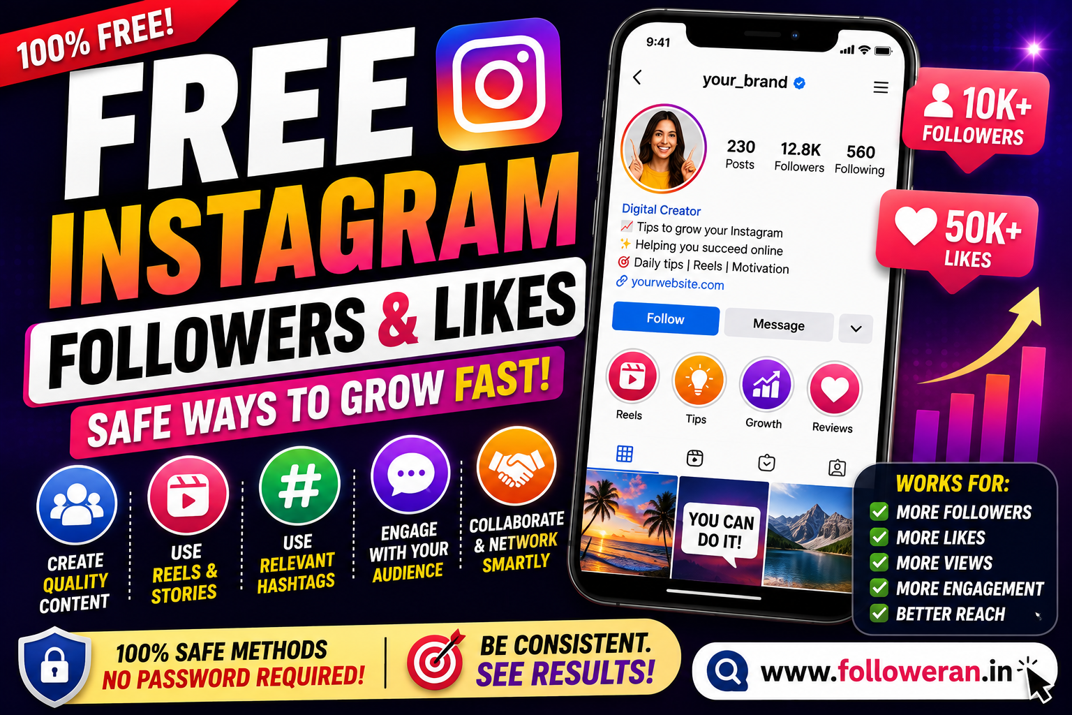 Free Instagram Followers Likes: How to Get More Followers and Likes