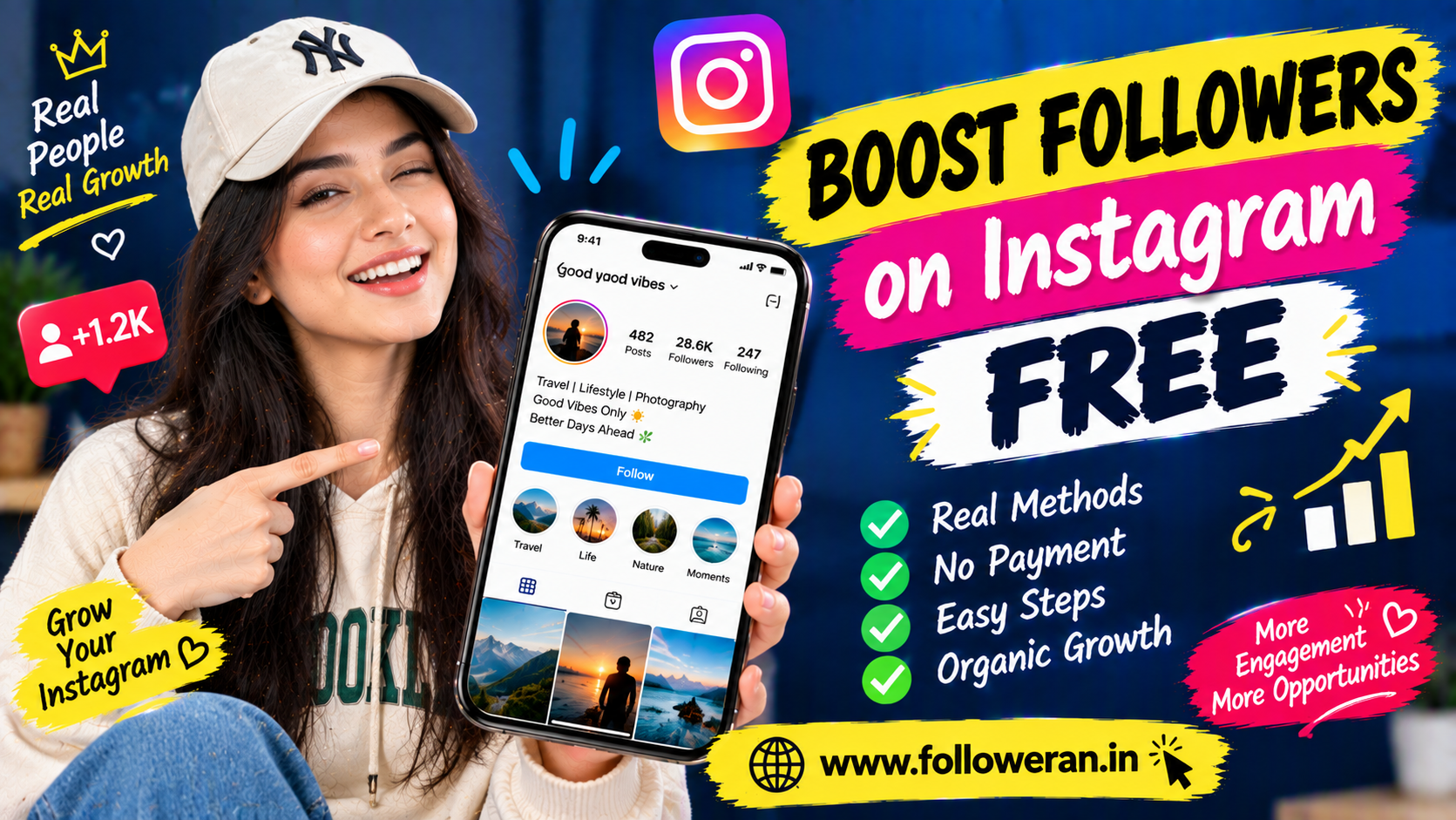 Boost Followers on Instagram Free: Get More Followers Organically