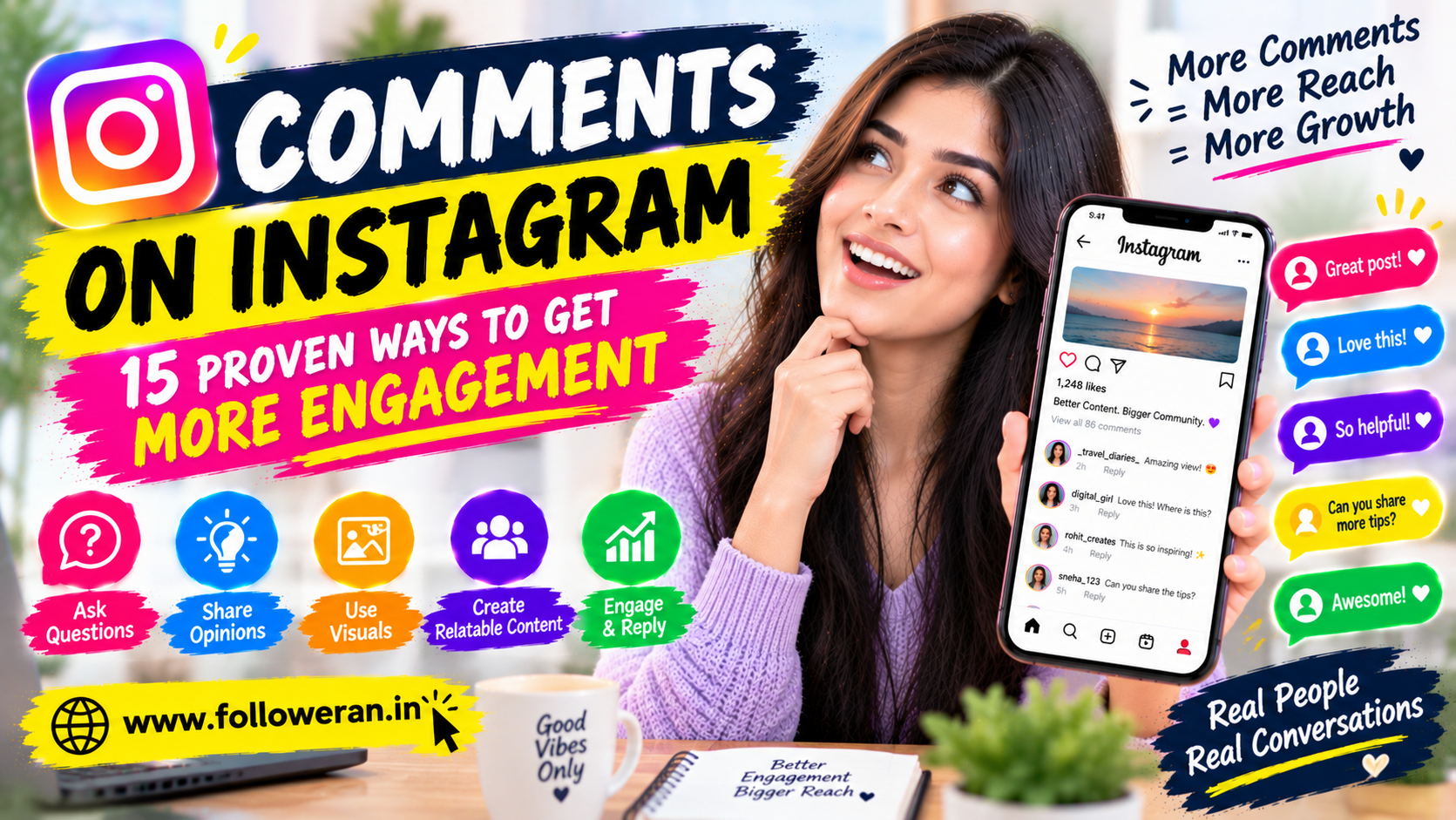 Comments on Instagram: 15 Ways to Get More Comments & Engagement