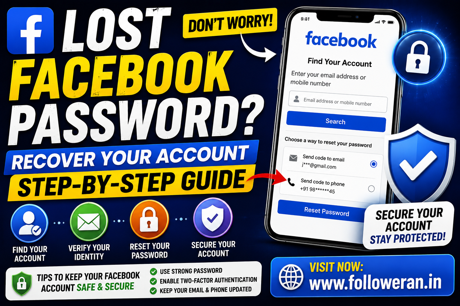 Lost Facebook Password: How to Recover Your Facebook Account